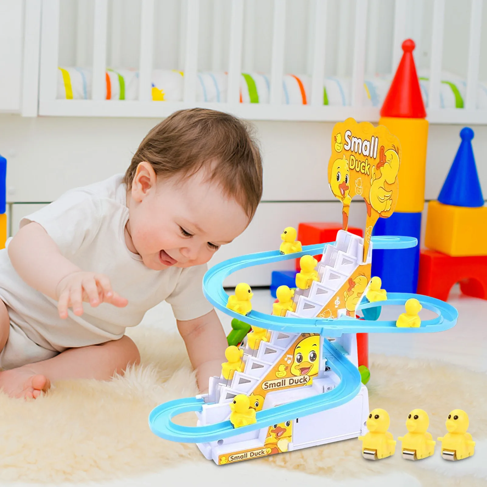 Baby Musical Toys Sensory Duck Toy For Babies 0-6 6-12 18 Months And Toddlers 1-3 Year Old Montessori Music Toy Roller Coaster
Baby Musical Toys Sensory Duck Toy For Babies 0-6 6-12 18 Months And Toddlers 1-3 Year Old Montessori Music Toy Roller Coaster