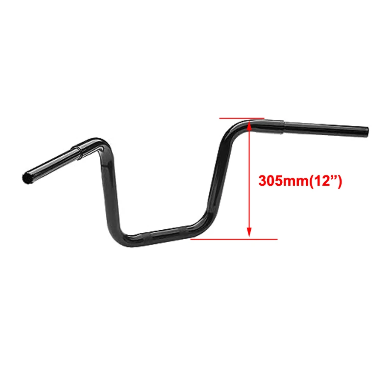 HCMT глянцевые черные вешалки для Ape 12 дюймов и 14 дюймов Rise 1 1/4 дюйма Fat 1,25 дюйма, зажимные ручки для Harley 2018 + Softail & 2014 + Road King 
HCMT глянцевые черные вешалки для Ape 12 дюймов и 14 дюймов Rise 1 1/4 дюйма Fat 1,25 дюйма, зажимные ручки для Harley 2018 + Softail & 2014 + Road King