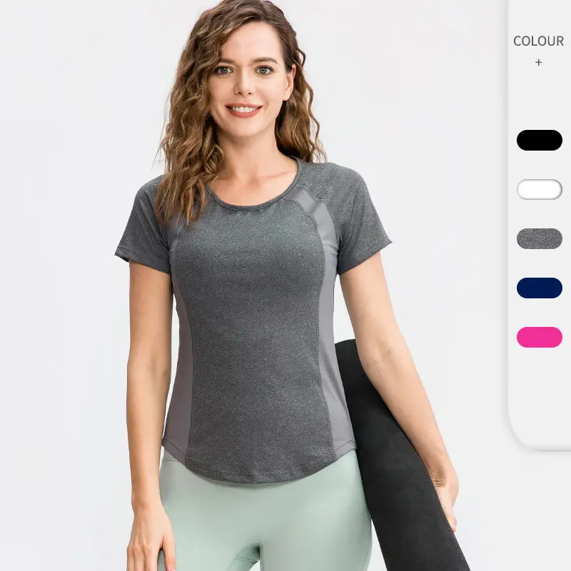 (S-2XL)Women's Quick Dry Yoga Running Sport T-shirt Slimmng Breathable New Fitness Tops Gym Crossfit Training Jogging Shirt
(S-2XL)Women's Quick Dry Yoga Running Sport T-shirt Slimmng Breathable New Fitness Tops Gym Crossfit Training Jogging Shirt