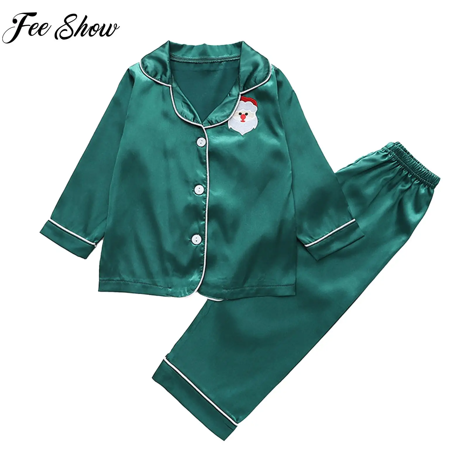 Toddler Silk Satin Pajamas Pyjamas Set Baby Sleepwear Pijama Pajamas Suit Boys Girls Sleep Two Piece Set Autumn Kids Loungewear
Toddler Silk Satin Pajamas Pyjamas Set Baby Sleepwear Pijama Pajamas Suit Boys Girls Sleep Two Piece Set Autumn Kids Loungewear