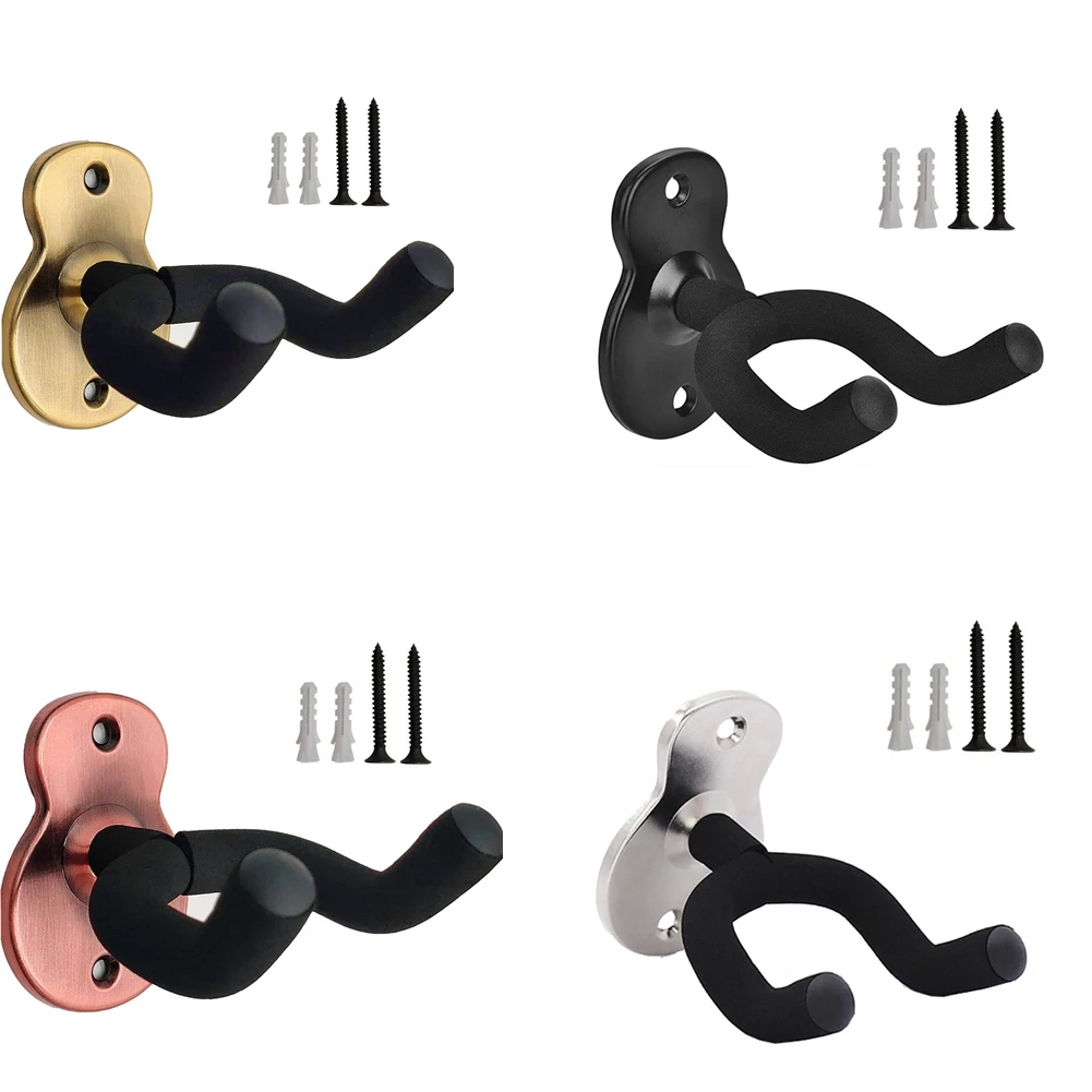 4pcs Metal Guitar Hanger Hook Wall Mount Non-slip Holder Stand For Guitar Ukulele Violin Bass Guitar Instrument Accessories
4pcs Metal Guitar Hanger Hook Wall Mount Non-slip Holder Stand For Guitar Ukulele Violin Bass Guitar Instrument Accessories