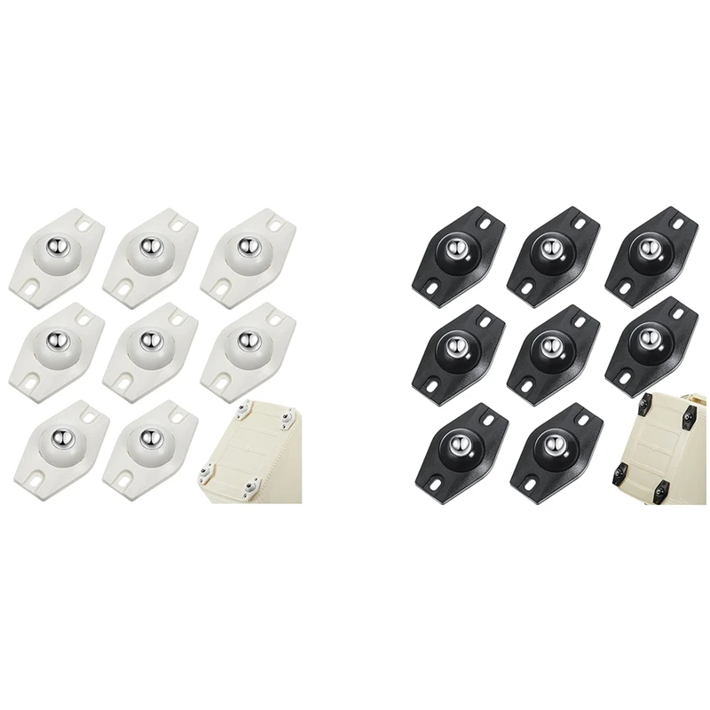 8 Pieces Self Adhesive Caster Wheels Mini Swivel Wheels 360 Degree Rotation Sticky Pulley With Ball Bearings
8 Pieces Self Adhesive Caster Wheels Mini Swivel Wheels 360 Degree Rotation Sticky Pulley With Ball Bearings