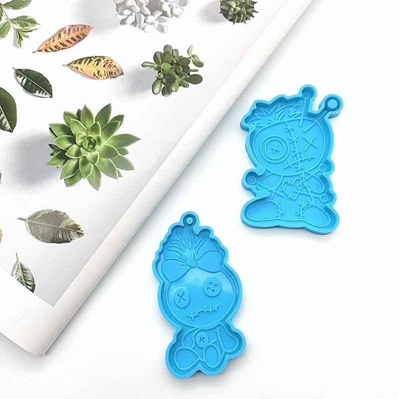 Keychain Casting Silicone Mold for DIY Key Chain Pendant Charm with Hanging Hole T8DE
Keychain Casting Silicone Mold for DIY Key Chain Pendant Charm with Hanging Hole T8DE