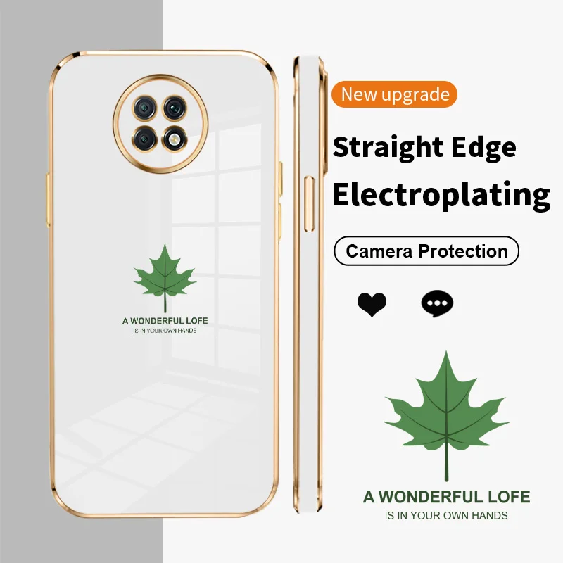 Maple Leaves Square Electroplating Phone Case for Xiaomi Redmi Note 9T Note 9 5G Note 10S 10T 10 Pro Max Poco M3 Pro Soft TPU
Maple Leaves Square Electroplating Phone Case for Xiaomi Redmi Note 9T Note 9 5G Note 10S 10T 10 Pro Max Poco M3 Pro Soft TPU
