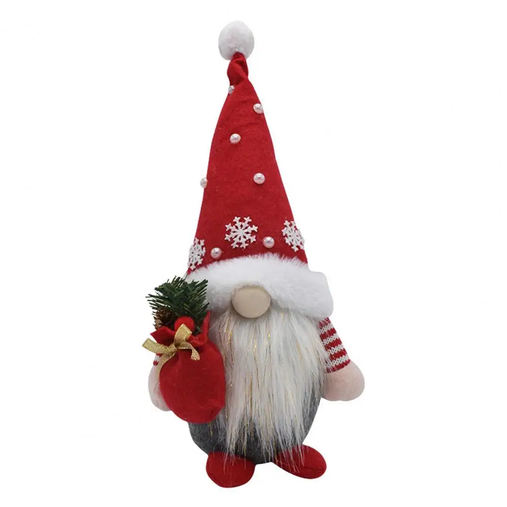 Faceless Doll Ornament Festive Christmas Gnome Ornaments Eye-catching Decorations for Home Parties with Fine Workmanship
Faceless Doll Ornament Festive Christmas Gnome Ornaments Eye-catching Decorations for Home Parties with Fine Workmanship