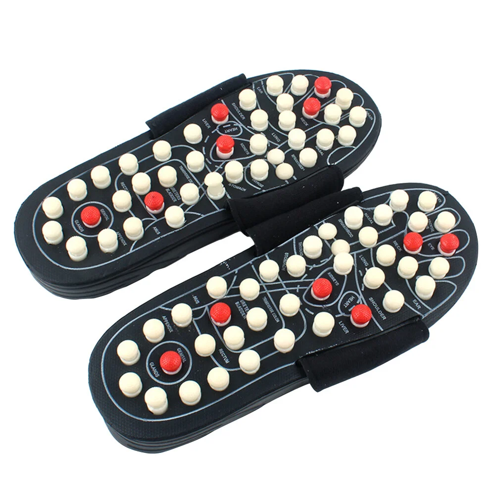 1 Pair Acupressure Acupoint Slippers Acupoint Stimulation Slippers Shoes Reflexology Sandals Relaxation Gift Care Foot massager
1 Pair Acupressure Acupoint Slippers Acupoint Stimulation Slippers Shoes Reflexology Sandals Relaxation Gift Care Foot massager