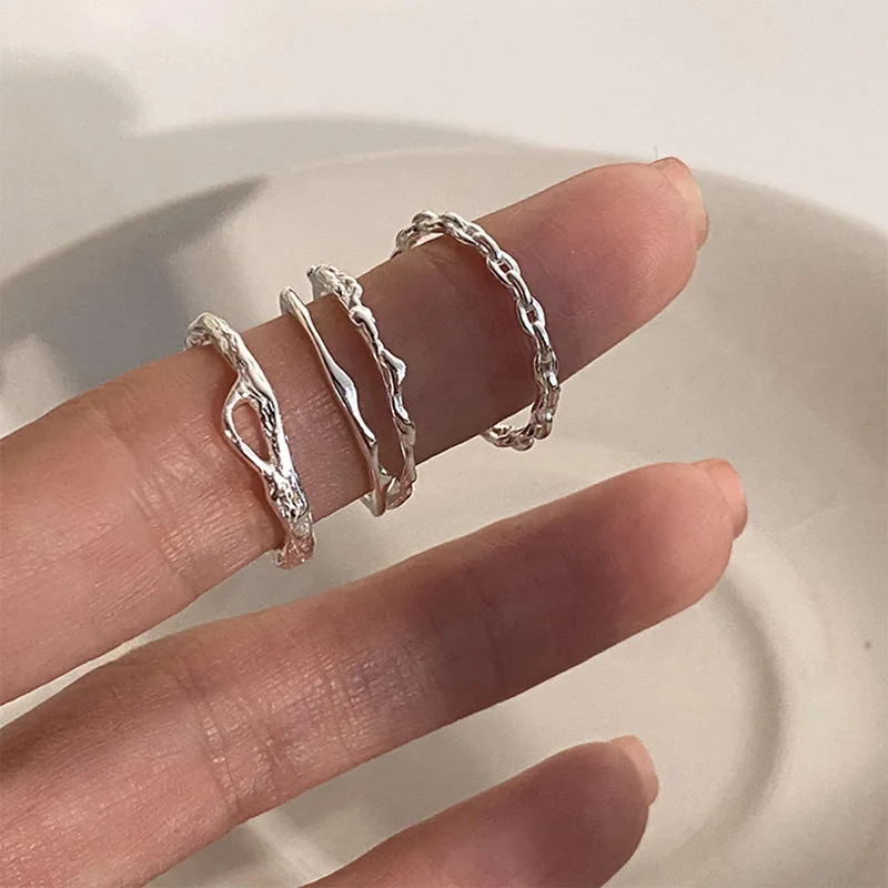 Minimalist Thin Unique Narrow Lines Silver Rings for Women Jewelry Finger Adjustable Open Vintage Ring for Party Birthday Gift
Minimalist Thin Unique Narrow Lines Silver Rings for Women Jewelry Finger Adjustable Open Vintage Ring for Party Birthday Gift