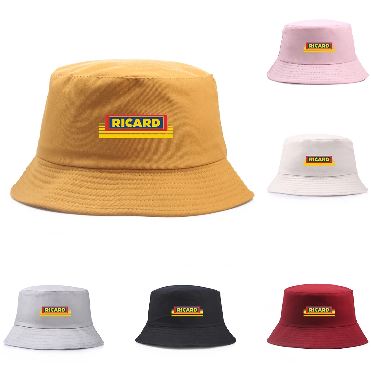 Ricard Bucket Hats Men Women Europe and America Spring Summer Hat Women's Basin Caps Outdoor
Ricard Bucket Hats Men Women Europe and America Spring Summer Hat Women's Basin Caps Outdoor