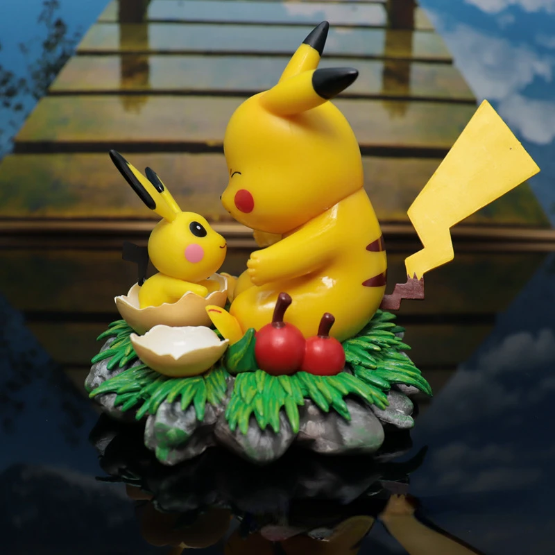 Японское мультяшное Инкубационное яйцо Pokemon, Милая модель Пикачу из ПВХ в упаковке, Аниме Кукла, украшение, детская игрушка, подарок
Японское мультяшное Инкубационное яйцо Pokemon, Милая модель Пикачу из ПВХ в упаковке, Аниме Кукла, украшение, детская игрушка, подарок