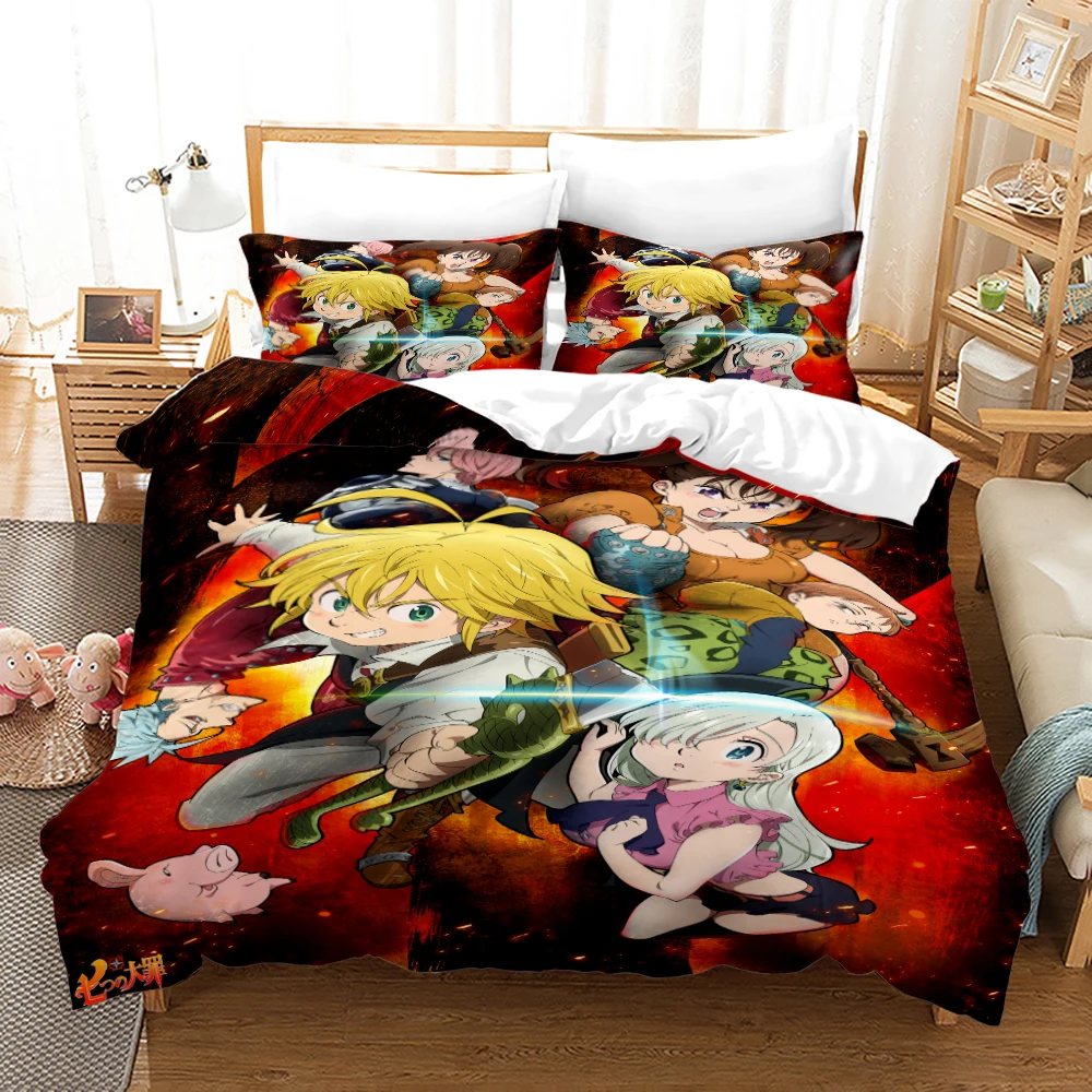 The Seven Deadly Sins Bedding Set Single Twin Full Queen King Size Anime Bed Set 3D Print 011 Aldult Kid Bedroom Duvetcover Sets
The Seven Deadly Sins Bedding Set Single Twin Full Queen King Size Anime Bed Set 3D Print 011 Aldult Kid Bedroom Duvetcover Sets