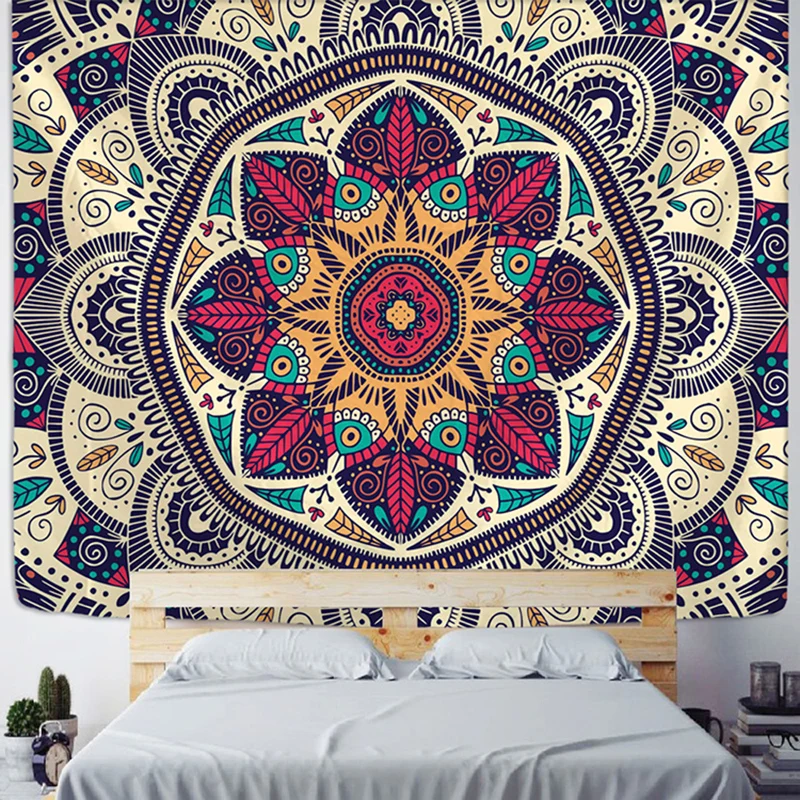 Indian Mandala Tapestry Throw Rug Blanket Camping Tent Travel Mattress Bohemian Decorative Doorway Curtain Tapestry Wall Hanging
Indian Mandala Tapestry Throw Rug Blanket Camping Tent Travel Mattress Bohemian Decorative Doorway Curtain Tapestry Wall Hanging