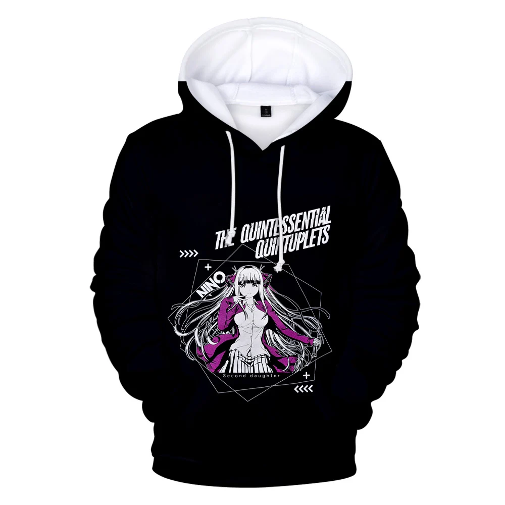 Classic The Quintessential Quintuplets 3D print Hoodies Sweatshirts Boys/Girls Sweatshirt Adult Child Streetwear Pullovers Tops
Classic The Quintessential Quintuplets 3D print Hoodies Sweatshirts Boys/Girls Sweatshirt Adult Child Streetwear Pullovers Tops
