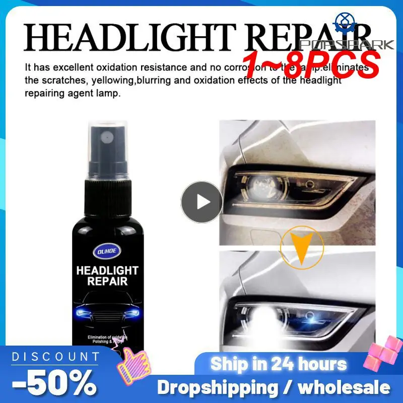 Средство для полировки автомобильных фар, жидкость для удаления царапин и восстановления фар, 1-8 шт.
Средство для полировки автомобильных фар, жидкость для удаления царапин и восстановления фар, 1-8 шт.