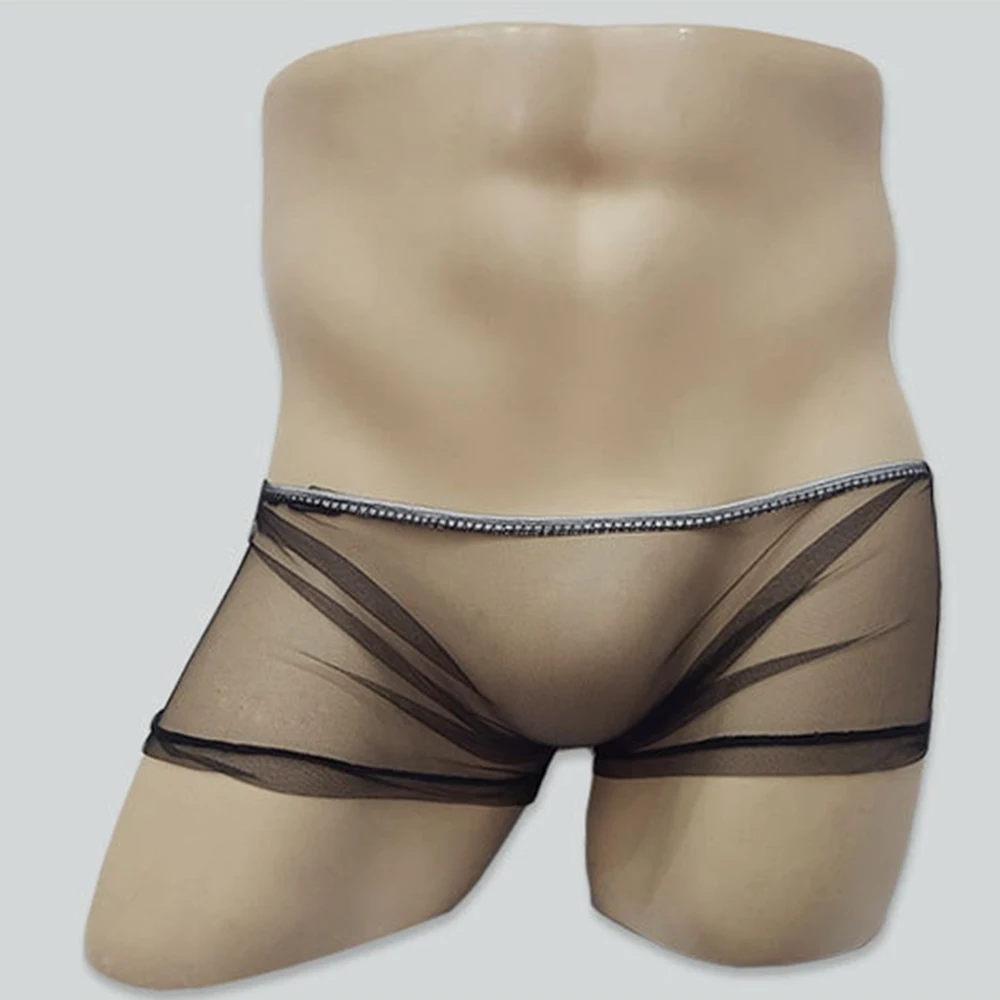 Ultra-thin Breathable Boxer Shorts Men Sexy See Through Tulle Mesh Underpant Low Rise Boxer Briefs Underwear Tranparent Panties
Ultra-thin Breathable Boxer Shorts Men Sexy See Through Tulle Mesh Underpant Low Rise Boxer Briefs Underwear Tranparent Panties