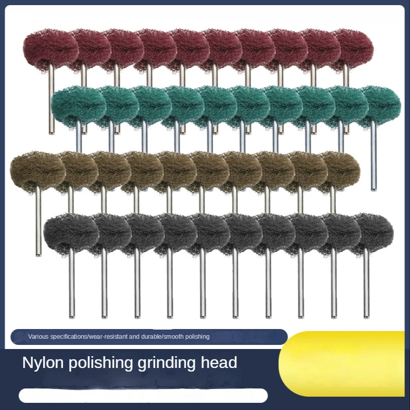 Nylon Polishing Grinding Head with Handle Fiber Drawing Cleaning Cloth Polishing Machine Accessories
Nylon Polishing Grinding Head with Handle Fiber Drawing Cleaning Cloth Polishing Machine Accessories