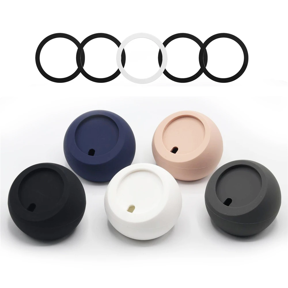 Silicone Desk Phone Holder Base For Magsafe Magnetic Wireless Charger Cute Round Ball Table Stand Mount With Metal Ring Sticker
Silicone Desk Phone Holder Base For Magsafe Magnetic Wireless Charger Cute Round Ball Table Stand Mount With Metal Ring Sticker
