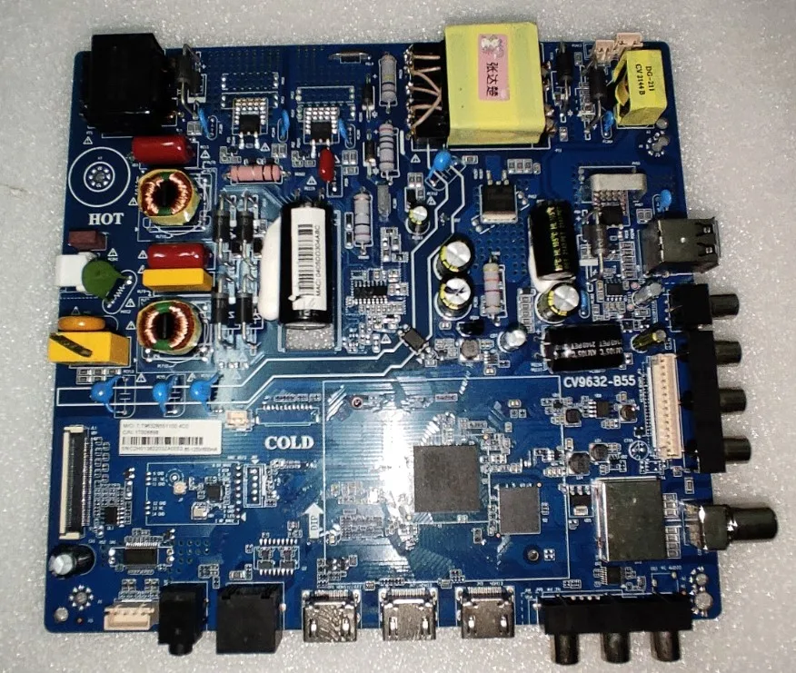FREESHIPPING ! CV9632-B55 Three HDMI interfaces on the WIFI network TV motherboard voltage 85-125V Current 600ma
FREESHIPPING ! CV9632-B55 Three HDMI interfaces on the WIFI network TV motherboard voltage 85-125V Current 600ma