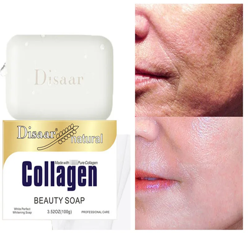Collagen Anti-wrinkle Handmade Soap Anti-aging Whitening Moisturizing Shrink Pores Control Oil Dark Spot Remover Beauty Products
Collagen Anti-wrinkle Handmade Soap Anti-aging Whitening Moisturizing Shrink Pores Control Oil Dark Spot Remover Beauty Products