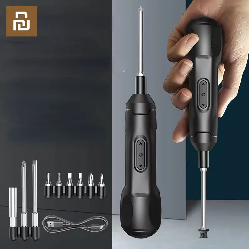 Youpin Electric Screwdriver Rechargeable Mini Home Set Screwdriver Driver Multifunction Cordless Power Screw Driver Repair Tools
Youpin Electric Screwdriver Rechargeable Mini Home Set Screwdriver Driver Multifunction Cordless Power Screw Driver Repair Tools