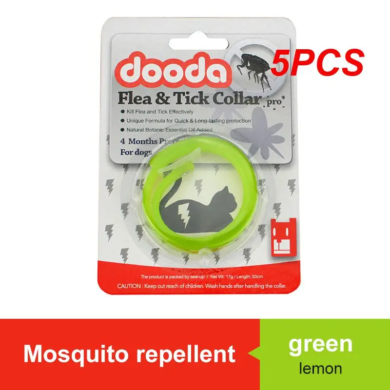 5 шт. ошейник для собак 6 месяцев