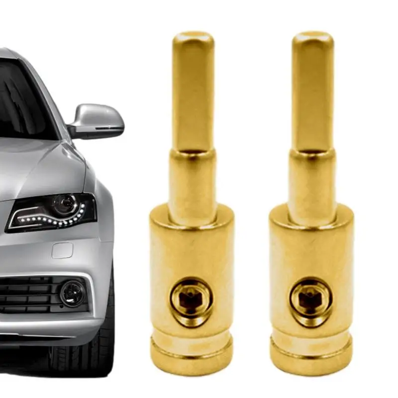 Premium Car Audio Wire Terminals Brass High Quality Speaker Wire Connectors Reliable Vehicle Audio Connectors Car Interior Parts
Premium Car Audio Wire Terminals Brass High Quality Speaker Wire Connectors Reliable Vehicle Audio Connectors Car Interior Parts