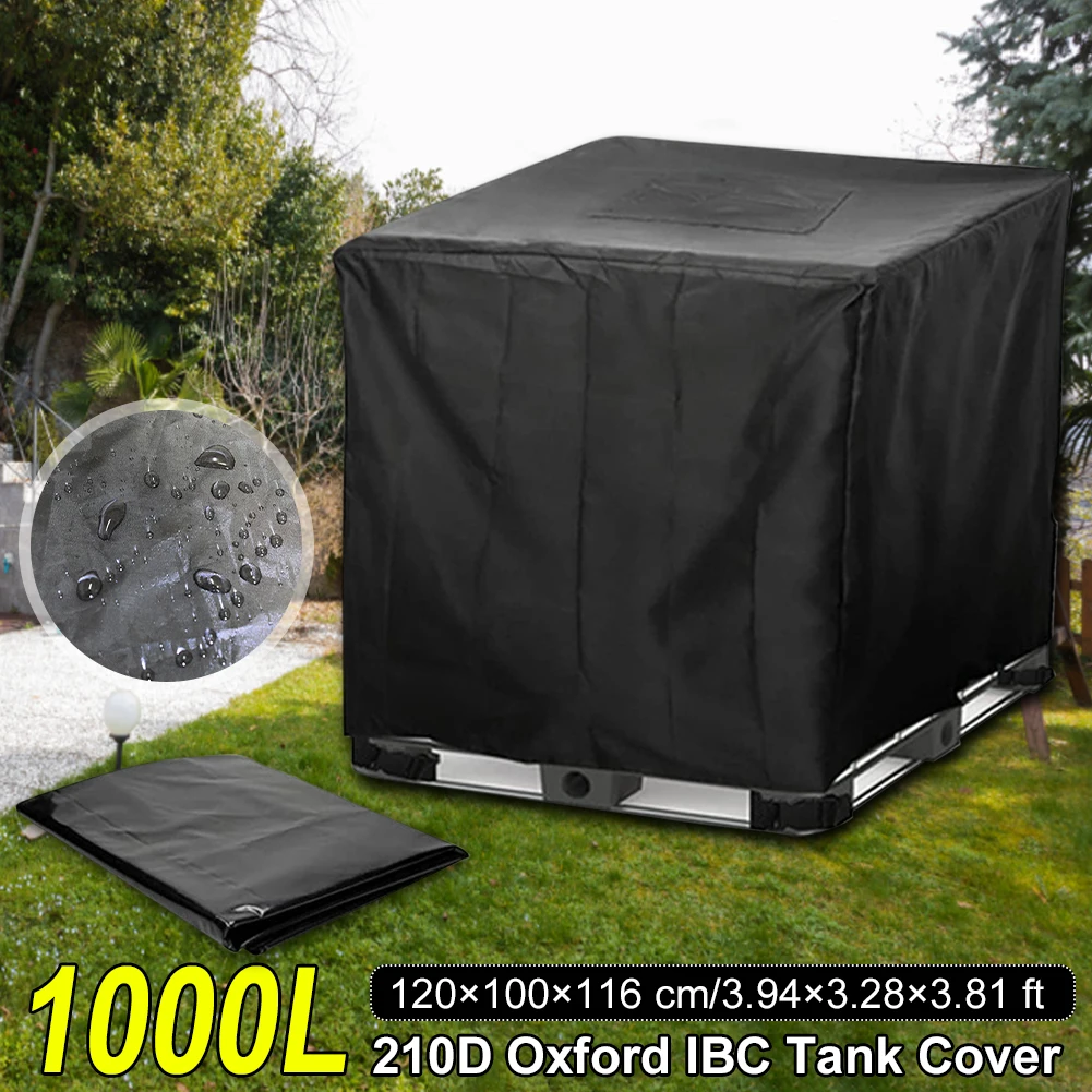 1000L IBC Tank Cover 210D Oxford Waterproof Dustproof Protective Cover Zipper UV Protection IBC Tote Cover for Garden Water Tank
1000L IBC Tank Cover 210D Oxford Waterproof Dustproof Protective Cover Zipper UV Protection IBC Tote Cover for Garden Water Tank