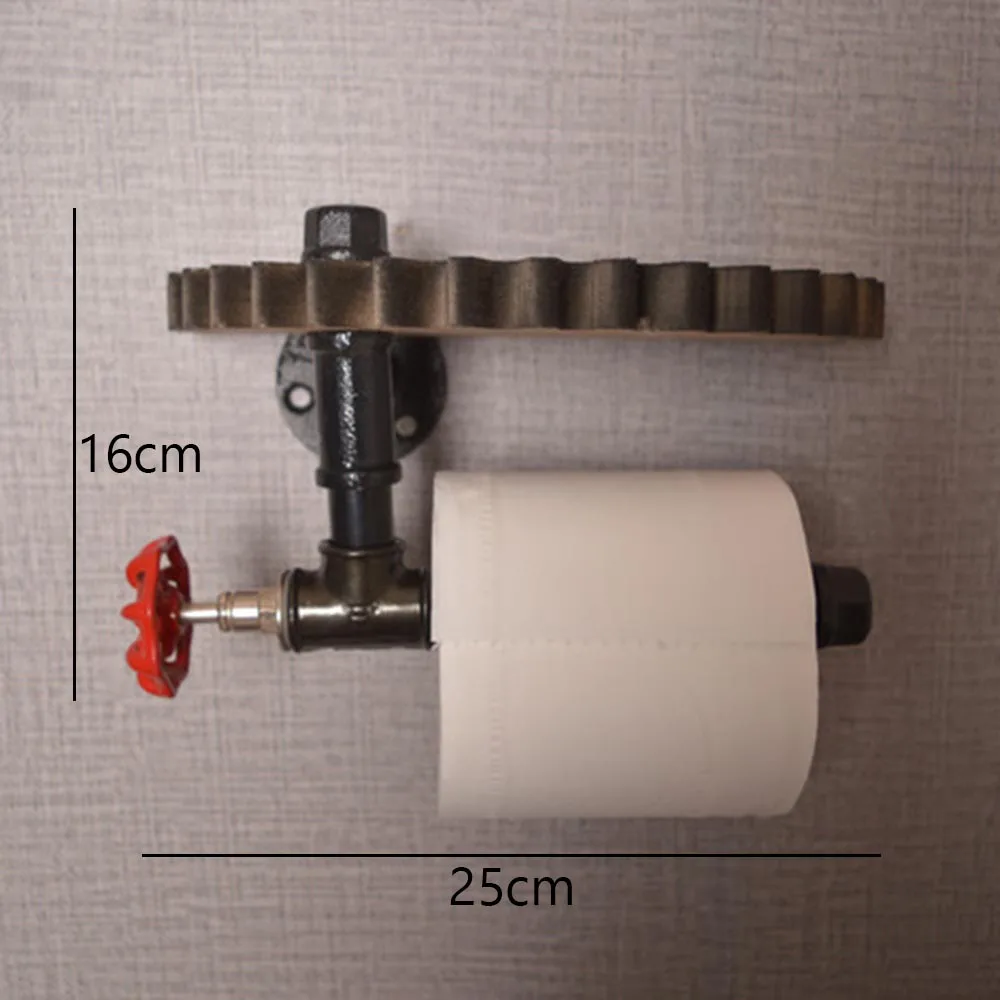 Practical Wall Shelf Office Towel bar Unique design Brown Coffee Gear Home Industrial Pipe Bracket Retro Roller
Practical Wall Shelf Office Towel bar Unique design Brown Coffee Gear Home Industrial Pipe Bracket Retro Roller