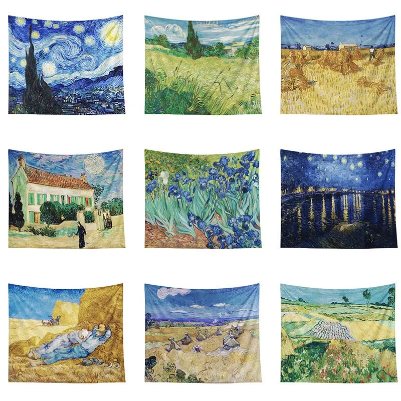 Oil Painting Night Sky Starry Tapestry Hanging Cloth Wall Decoration Living Room Bedroom Background Bedside Hanging Cloth Beach
Oil Painting Night Sky Starry Tapestry Hanging Cloth Wall Decoration Living Room Bedroom Background Bedside Hanging Cloth Beach