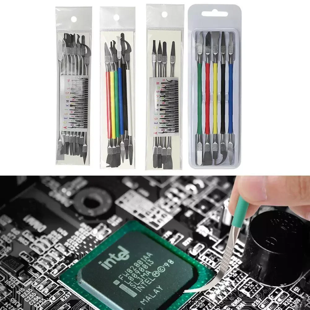Phone Maintain Tool Kit Disassemble Blade Metal Crowbars Dismantle Glue Knife CPU/SSD/BGA Chip Rework Processor Tools
Phone Maintain Tool Kit Disassemble Blade Metal Crowbars Dismantle Glue Knife CPU/SSD/BGA Chip Rework Processor Tools