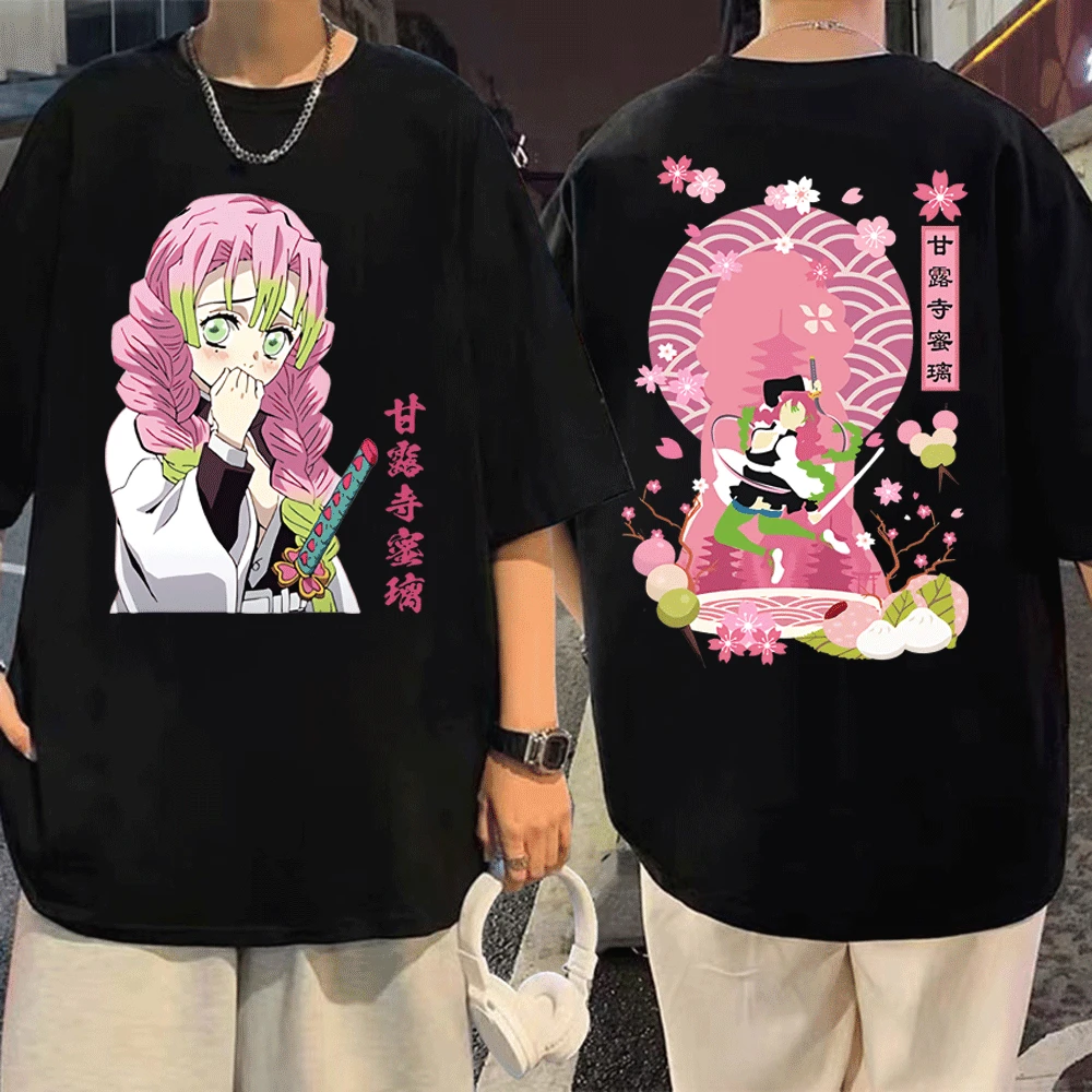 Japanese Anime Kanroji Mitsuri Print T-Shirt Manga Demon Slayer Streetwear T Shirt Unisex Kimetsu No Yaiba Tshirts Short Sleeve
Japanese Anime Kanroji Mitsuri Print T-Shirt Manga Demon Slayer Streetwear T Shirt Unisex Kimetsu No Yaiba Tshirts Short Sleeve