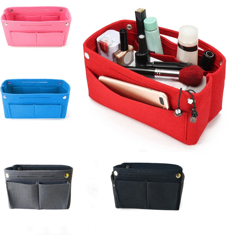 Multi-Pocket Travel Women Insert Felt Organizer Bag Purse Handbag Portable Dorm Room Cosmetic Inner Storage Tote Bags Organizer
Multi-Pocket Travel Women Insert Felt Organizer Bag Purse Handbag Portable Dorm Room Cosmetic Inner Storage Tote Bags Organizer