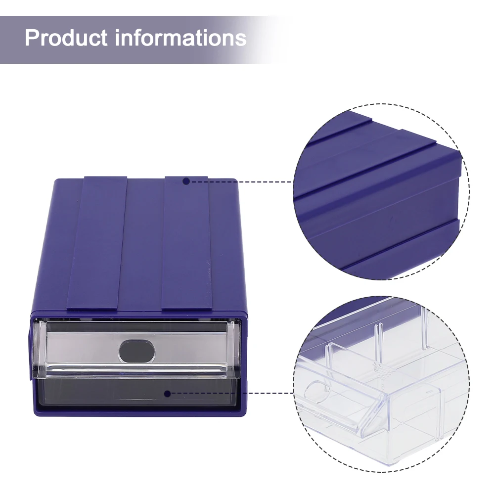 1PC Garage Workshop Storage Box Screw Parts Classification Component Box Stackable Plastic Hardware Parts Toolbox
1PC Garage Workshop Storage Box Screw Parts Classification Component Box Stackable Plastic Hardware Parts Toolbox