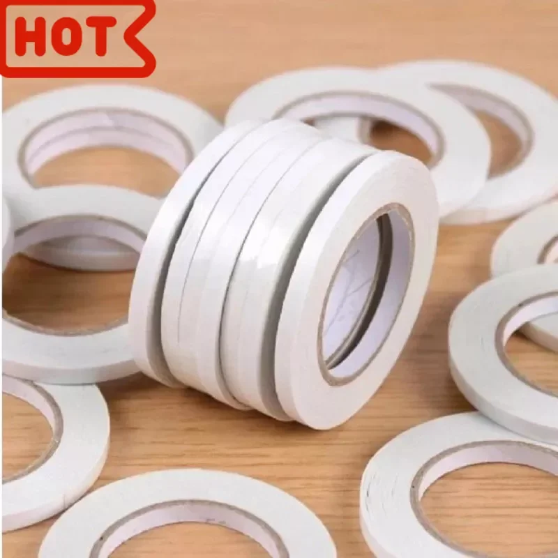 SALE Double-sided Tape Strong Adhesive Ultra-thin High-adhesive Tape Office School Supplies Width5/8/10/12/15/18/20
SALE Double-sided Tape Strong Adhesive Ultra-thin High-adhesive Tape Office School Supplies Width5/8/10/12/15/18/20