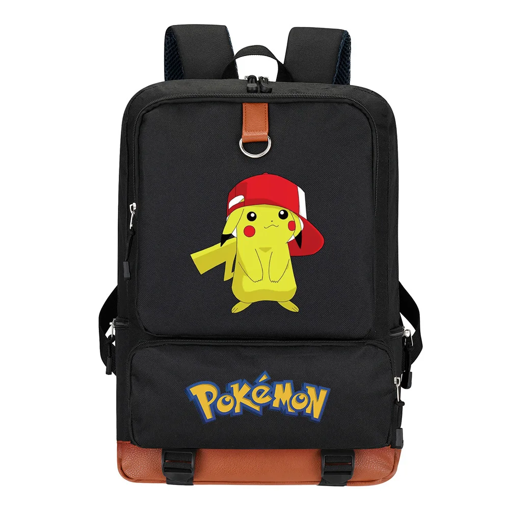 Three-piece Set of New Pokemon School Bag Pikachu Shoulder Bag Student Messenger Bag Pencil Bag Cartoon Men and Women Travel Bag
Three-piece Set of New Pokemon School Bag Pikachu Shoulder Bag Student Messenger Bag Pencil Bag Cartoon Men and Women Travel Bag
