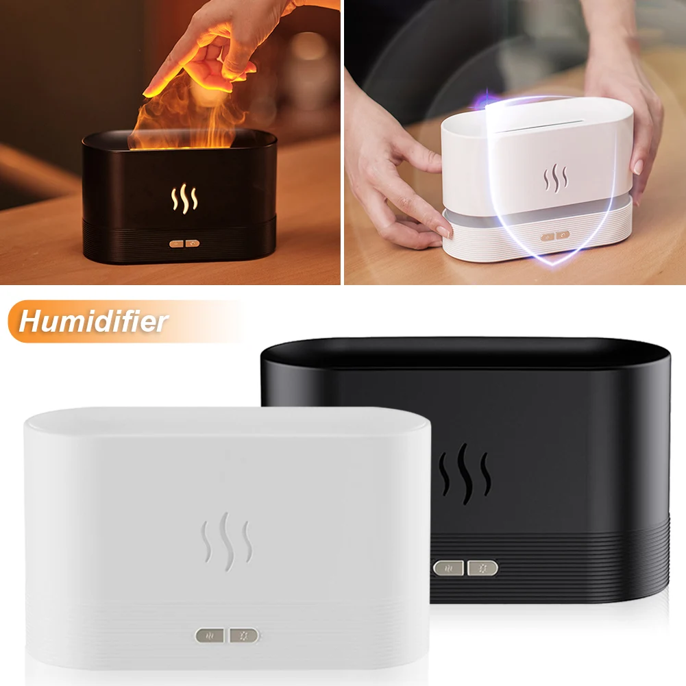 180ML Aroma Diffuser Air Freshener Humidifier Ultrasonic USB Cool Mist Maker Fogger Led Essential Oil Flame Lamp Difusor Atomize
180ML Aroma Diffuser Air Freshener Humidifier Ultrasonic USB Cool Mist Maker Fogger Led Essential Oil Flame Lamp Difusor Atomize