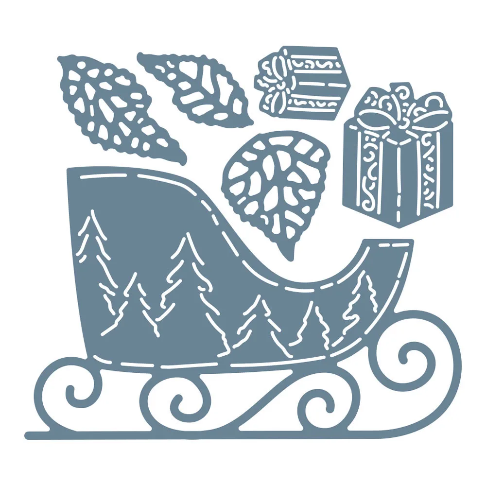The Sleigh Die Set New Metal Cutting Dies Scrapbook Diary Decoration Stencil Embossing Template DIY Greeting Card Handmade 2023
The Sleigh Die Set New Metal Cutting Dies Scrapbook Diary Decoration Stencil Embossing Template DIY Greeting Card Handmade 2023