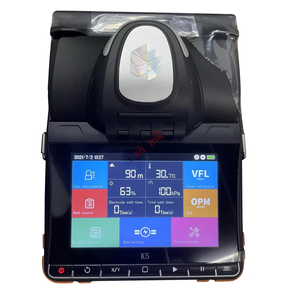 New Arrival 6 Motors K5 Optical Fiber Fusion Splicer Welding Machine With Touch Screen VFL OPM Fast Shipping
New Arrival 6 Motors K5 Optical Fiber Fusion Splicer Welding Machine With Touch Screen VFL OPM Fast Shipping