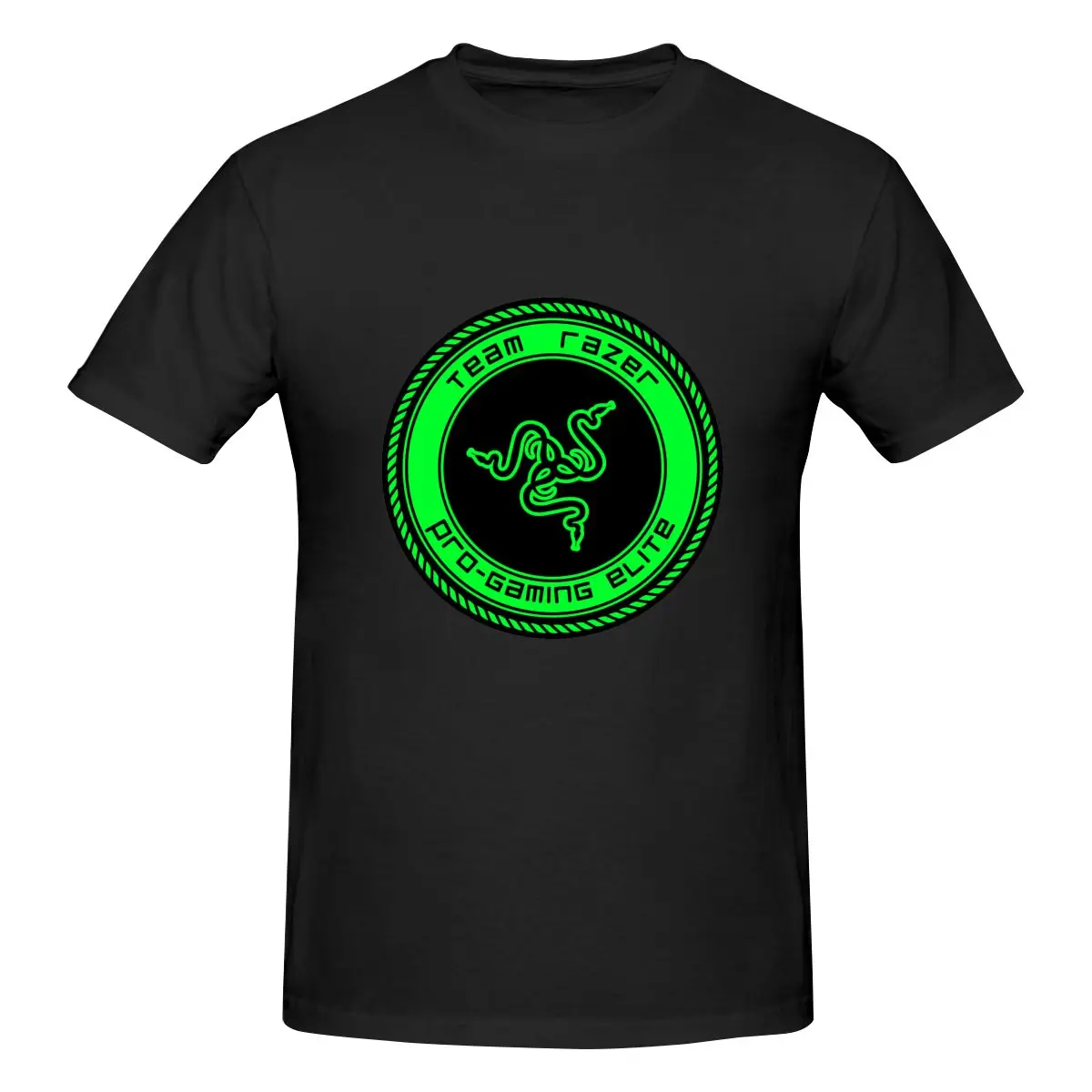 Razer Game Team 2053 Anime Men's short sleeve T-shirt summer pure cotton loose vintage old wash design sense clothes
Razer Game Team 2053 Anime Men's short sleeve T-shirt summer pure cotton loose vintage old wash design sense clothes