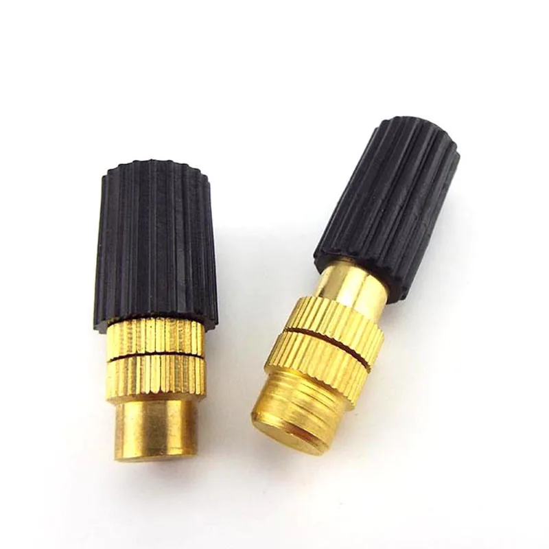 Garden Tool 6.0mm Screw Micro Drip Irrigation Misting Brass Nozzle Spray Connector Sprinkler Watering Drippers for Irrigation
Garden Tool 6.0mm Screw Micro Drip Irrigation Misting Brass Nozzle Spray Connector Sprinkler Watering Drippers for Irrigation