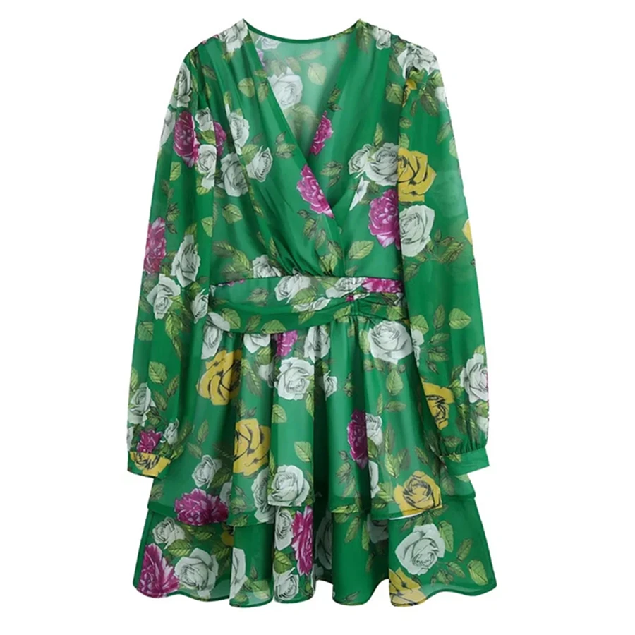 Jenny&Dave 2022 Spring Fashion Dress Women Indei Folk Vintage Tropical Floral Printing V-neck Loose Party Dress Women Tops
Jenny&Dave 2022 Spring Fashion Dress Women Indei Folk Vintage Tropical Floral Printing V-neck Loose Party Dress Women Tops