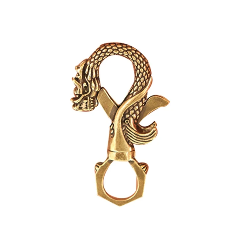 Personality Key Buckle Chinese Dragon Keychain Brass Durable Rustproof Key Hook 40JA 
Personality Key Buckle Chinese Dragon Keychain Brass Durable Rustproof Key Hook 40JA