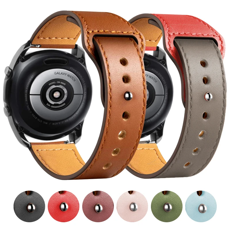 Ремешок кожаный для Samsung Galaxy Watch 5/4 Classic, 22/20 мм, 44/40/46/42 мм
Ремешок кожаный для Samsung Galaxy Watch 5/4 Classic, 22/20 мм, 44/40/46/42 мм