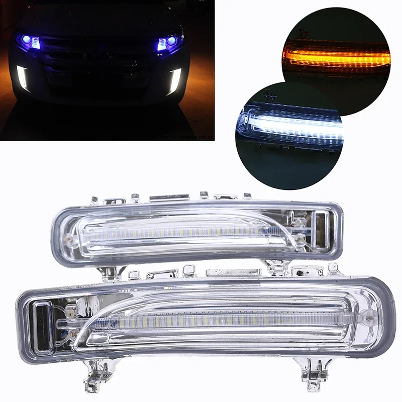 Дневные ходовые огни для Ford Edge (первого поколения) 2011-2014, 1 пара
Дневные ходовые огни для Ford Edge (первого поколения) 2011-2014, 1 пара