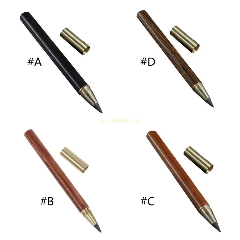 

Inkless Pencils, Everlasting Pencil Unlimited Writing Eternal Pencil Write Smoothly Metal Inkless Pen for Office School