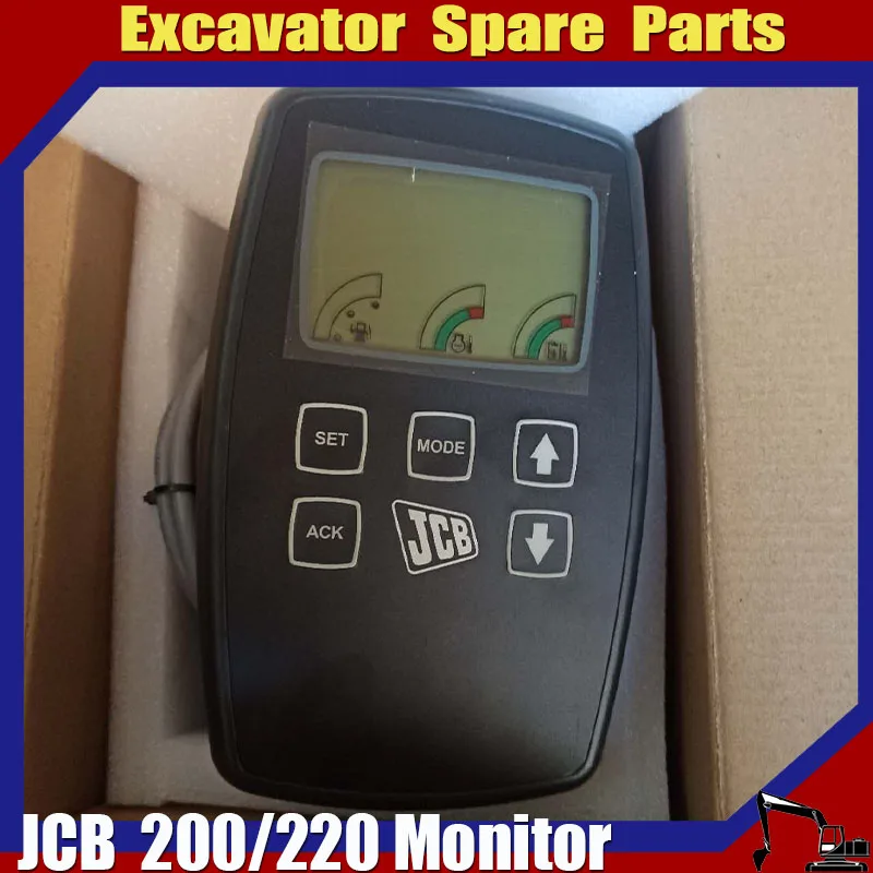 

JCB Excavator JS200 JS220 Monitor Display Panel 332K4244 332/K4244 704/50207 70450207 JCB200 JCB220 Monitor LCD