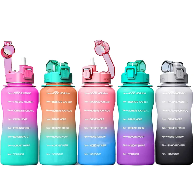 2L Sports Water Bottle Large Capacity Outdoor Water Bottle with Bounce Cover Time Scale Reminder Portable Leakproof Jug BPA Free
2L Sports Water Bottle Large Capacity Outdoor Water Bottle with Bounce Cover Time Scale Reminder Portable Leakproof Jug BPA Free