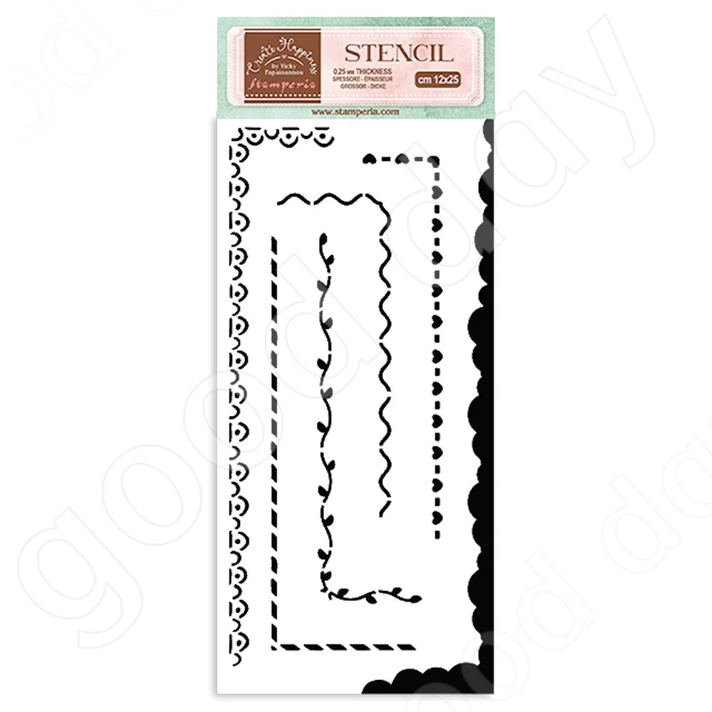 Arrival New 2022 Hot Sale Borders 1 Stencil Scrapbook Diary Decoration Embossing Template Diy Greeting Card Handmade
Arrival New 2022 Hot Sale Borders 1 Stencil Scrapbook Diary Decoration Embossing Template Diy Greeting Card Handmade