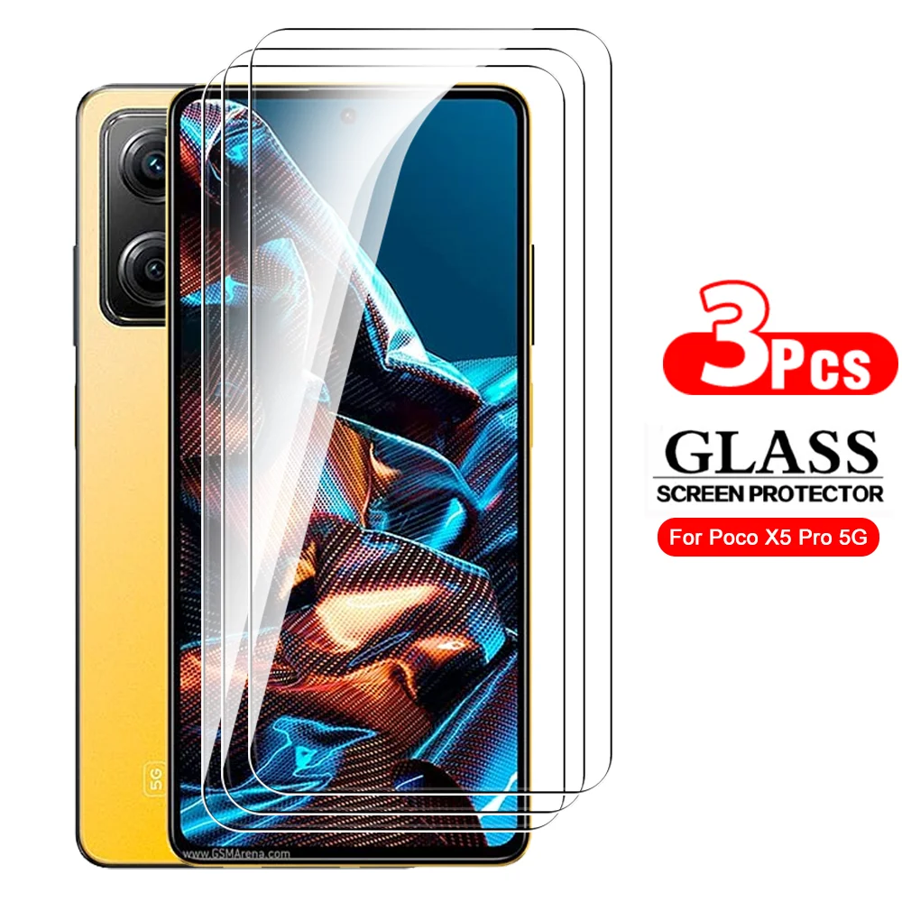 3 шт., Защитное стекло для Poco X5 Pro, закаленное стекло для Xiaomi Poco X5 5G 6,67 дюйма, полная защита экрана PocoX5 PocoX5Pro
3 шт., Защитное стекло для Poco X5 Pro, закаленное стекло для Xiaomi Poco X5 5G 6,67 дюйма, полная защита экрана PocoX5 PocoX5Pro