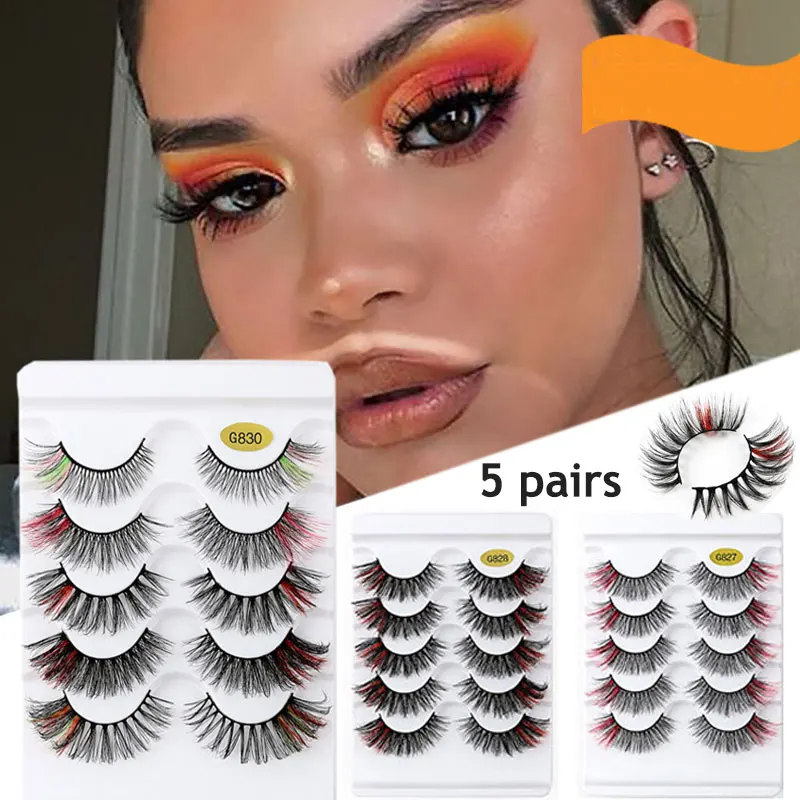 5 Pairs Eyelashes 3D Faux Lashes Cotton Stalk Flase Eyelashes Waterproof Thick Fake Eyelashes Winged Makeup Tools Cosmetics
5 Pairs Eyelashes 3D Faux Lashes Cotton Stalk Flase Eyelashes Waterproof Thick Fake Eyelashes Winged Makeup Tools Cosmetics