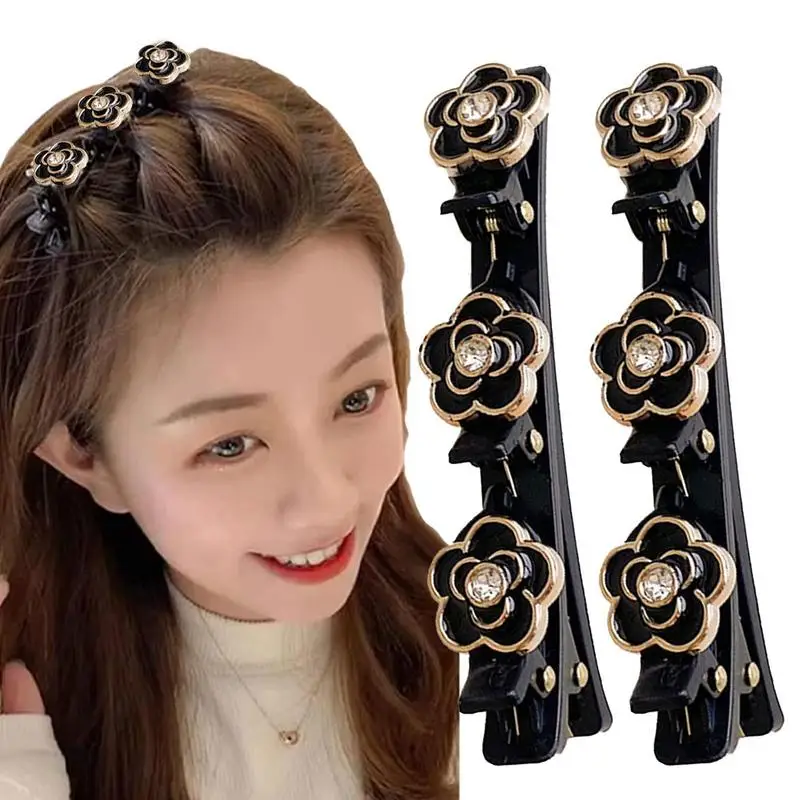 Плетеные заколки для волос, яркая шпилька для волос в виде камелии, аксессуары для волос для женщин и девушек
Плетеные заколки для волос, яркая шпилька для волос в виде камелии, аксессуары для волос для женщин и девушек